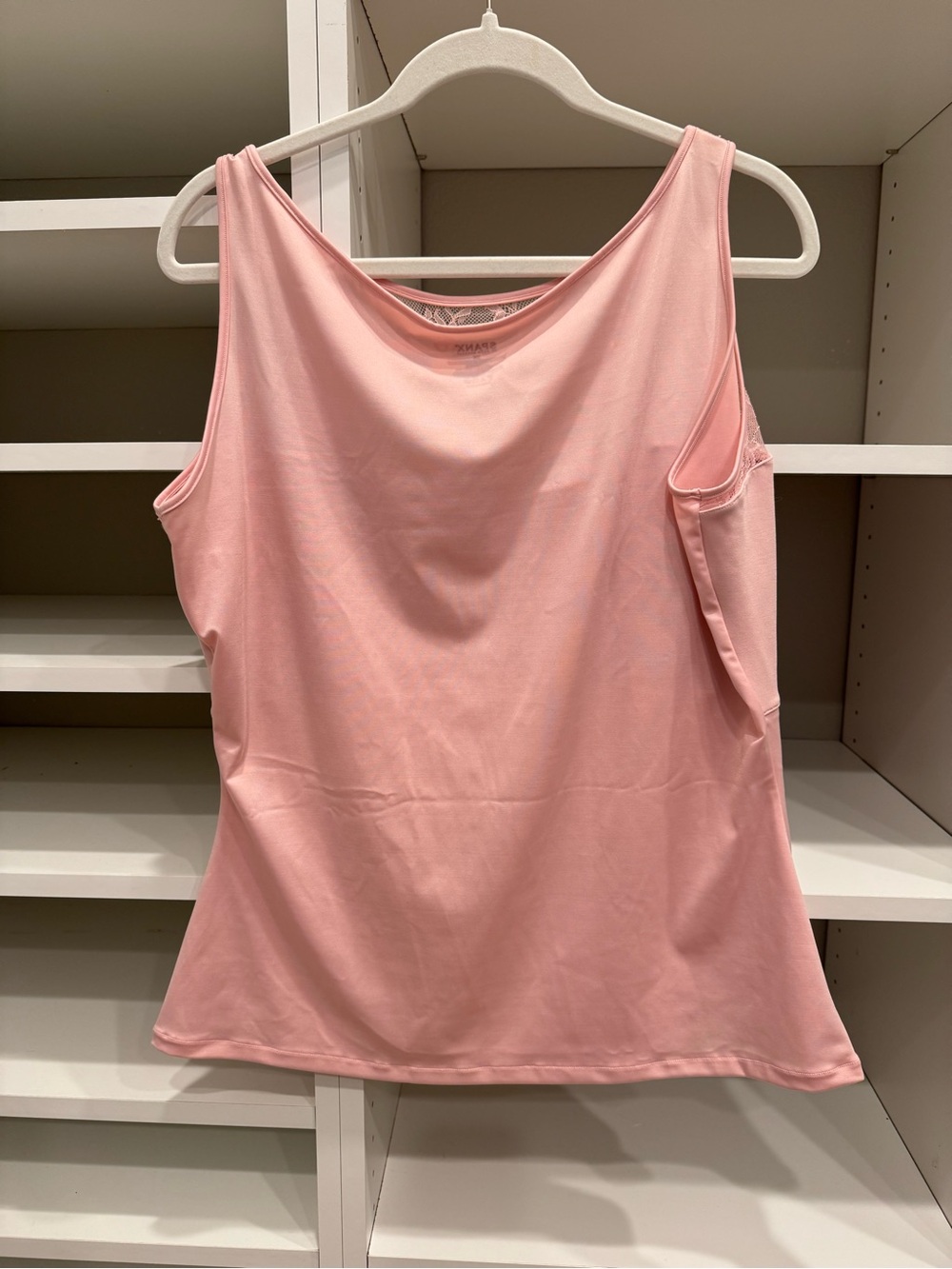 Spanx Hide & Sleek Lace Bateau Tank Top, Size 2X - Picture 2 of 8